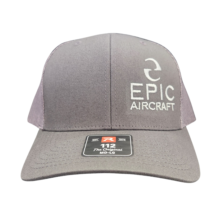 Gray Mesh Hat
