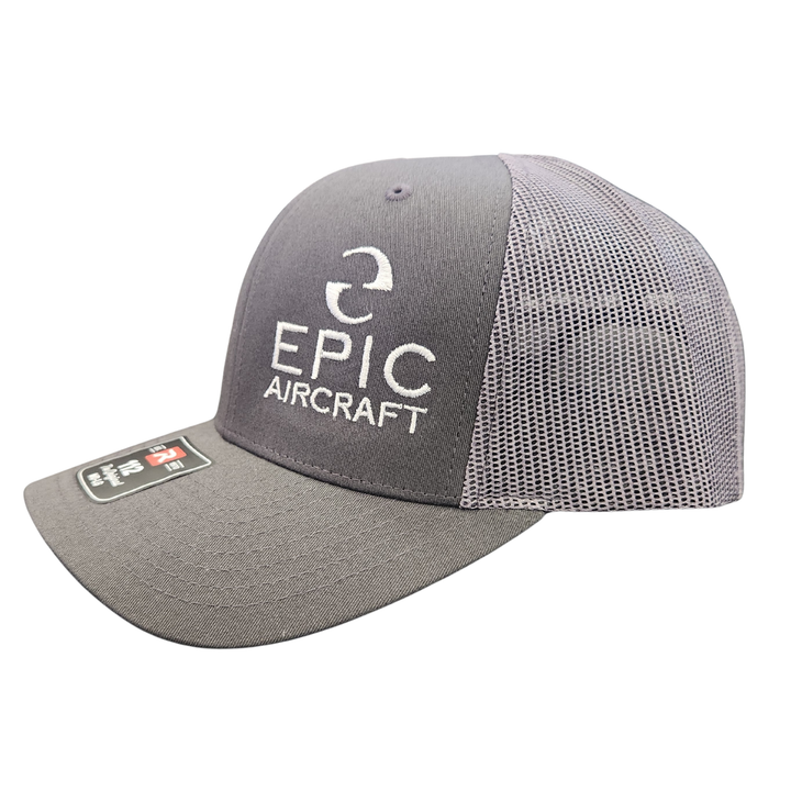 Gray Mesh Hat