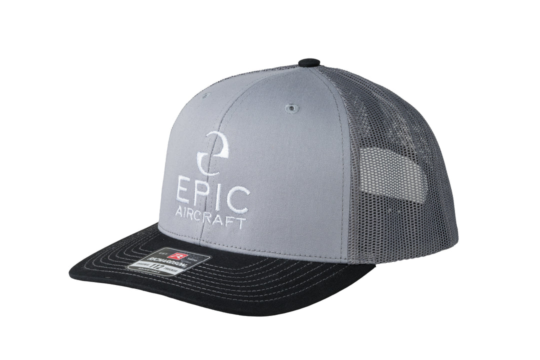 Gray Mesh Hat