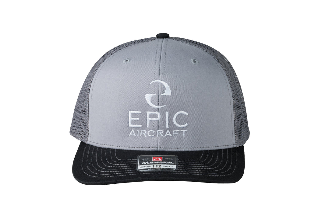 Gray Mesh Hat